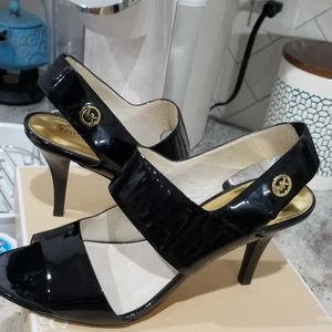 Michael kors open toe sling back